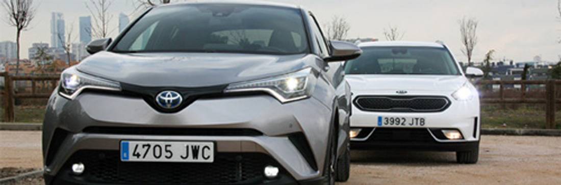 Comparativa: Toyota C-HR vs KIA Niro – Dos auténticos 'influencers'