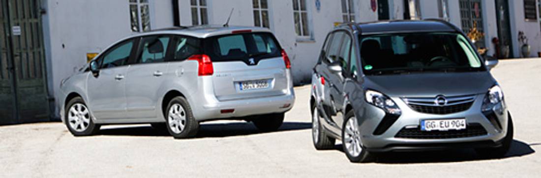 Comparativa: Opel Zafira Tourer vs