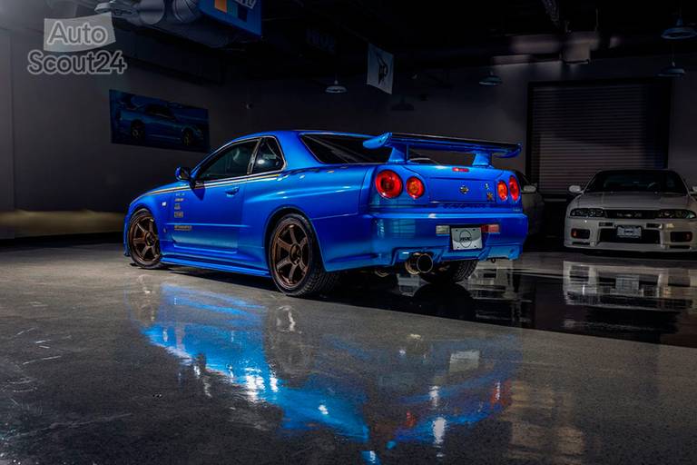 Un Nissan Skyline GT-R que condujo Paul Walker, a la venta skyline gtr r34 en venta Un Nissan Skyline GT-R que condujo Paul Walker, a la venta
