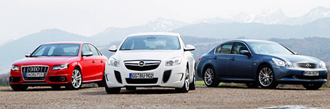 Comparativa: Audi S4 vs