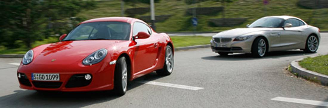 Comparativa: Porsche Cayman S Vs
