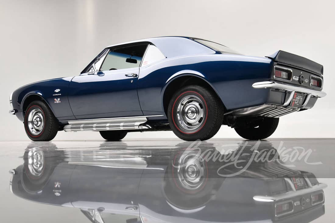 Yenko Super Camaro de 1967 barret Jackson 2022 (13)