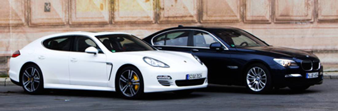 Comparativa: BMW 750i Vs Porsche Panemera 4S – Deportivos con traje de gala