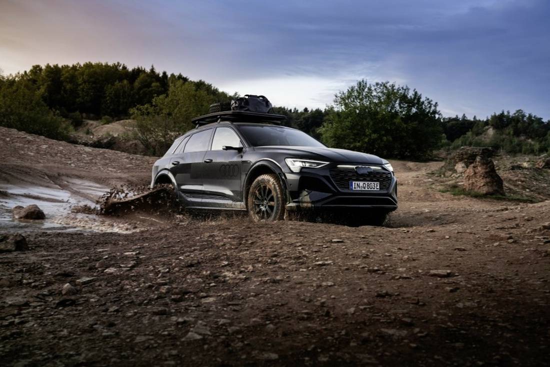 Audi Q8 e-tron Dakar: un alma libre