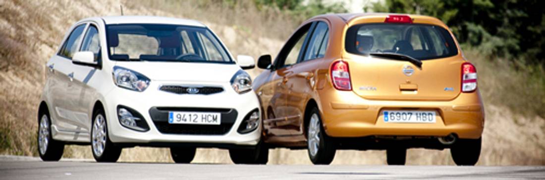 Comparativa: Nissan Micra Vs