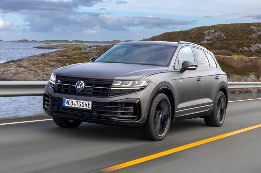 Primera prueba del Volkswagen Touareg R eHybrid 2024: portaestandartes