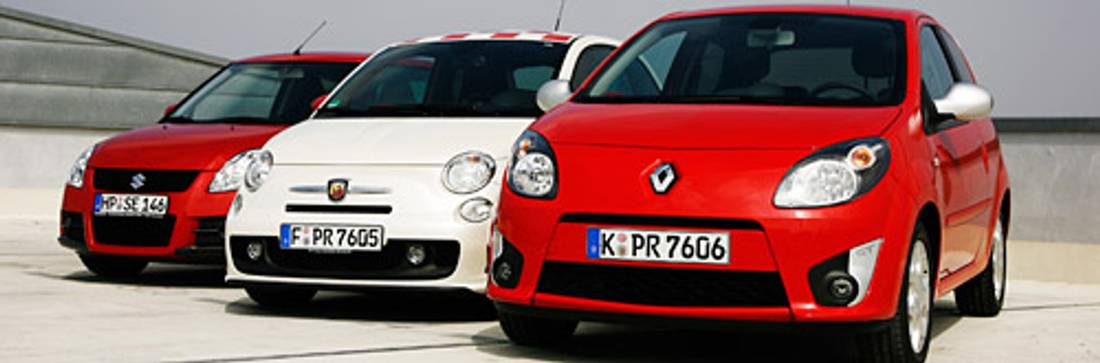 Comparativa: Abarth 500 vs