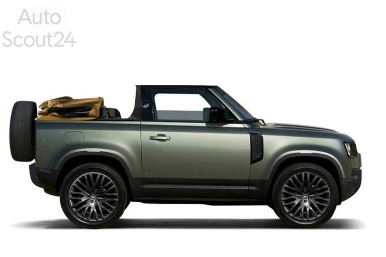 Land Rover Defender descapotable 2022