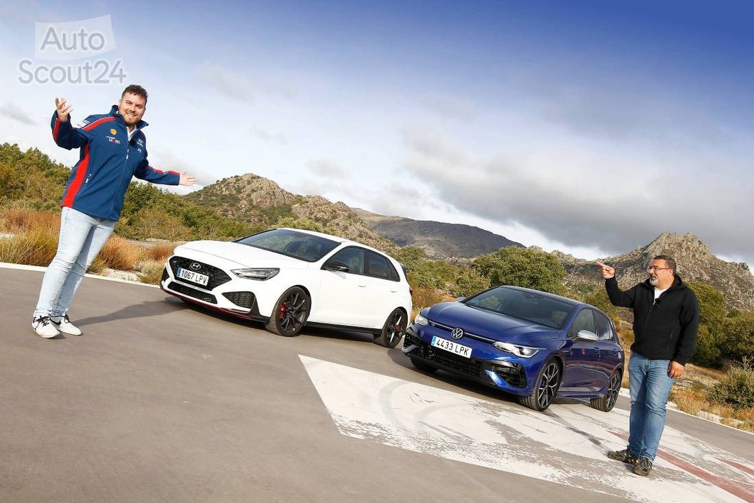 VÍDEO | Comparativa 'hot hatch': Hyundai i30N Perf. vs. VW Golf R, ¿cuál es más bestia?