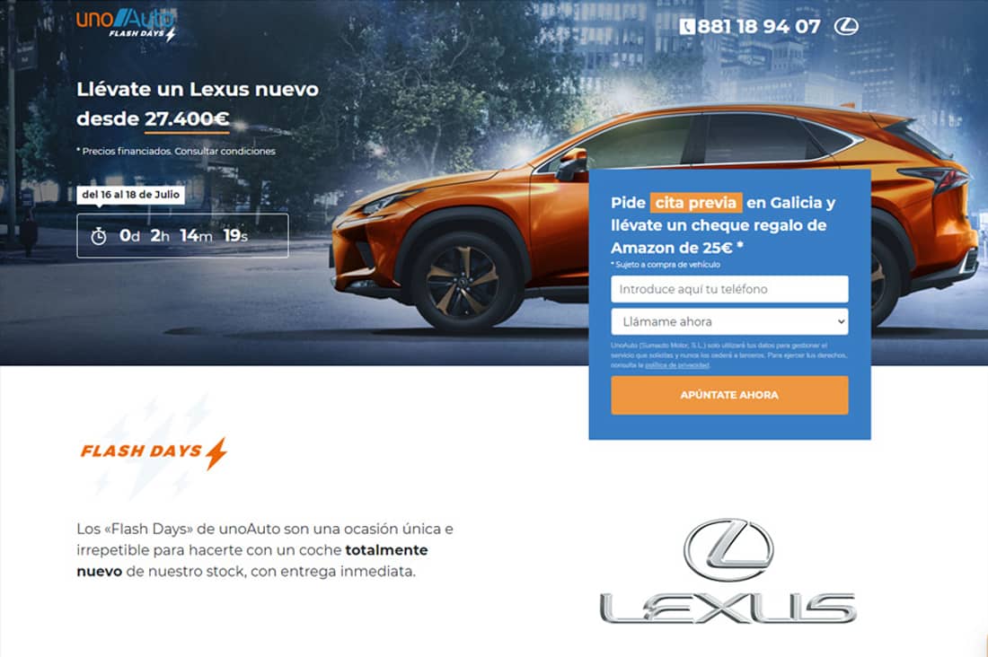 flashdays Lexus