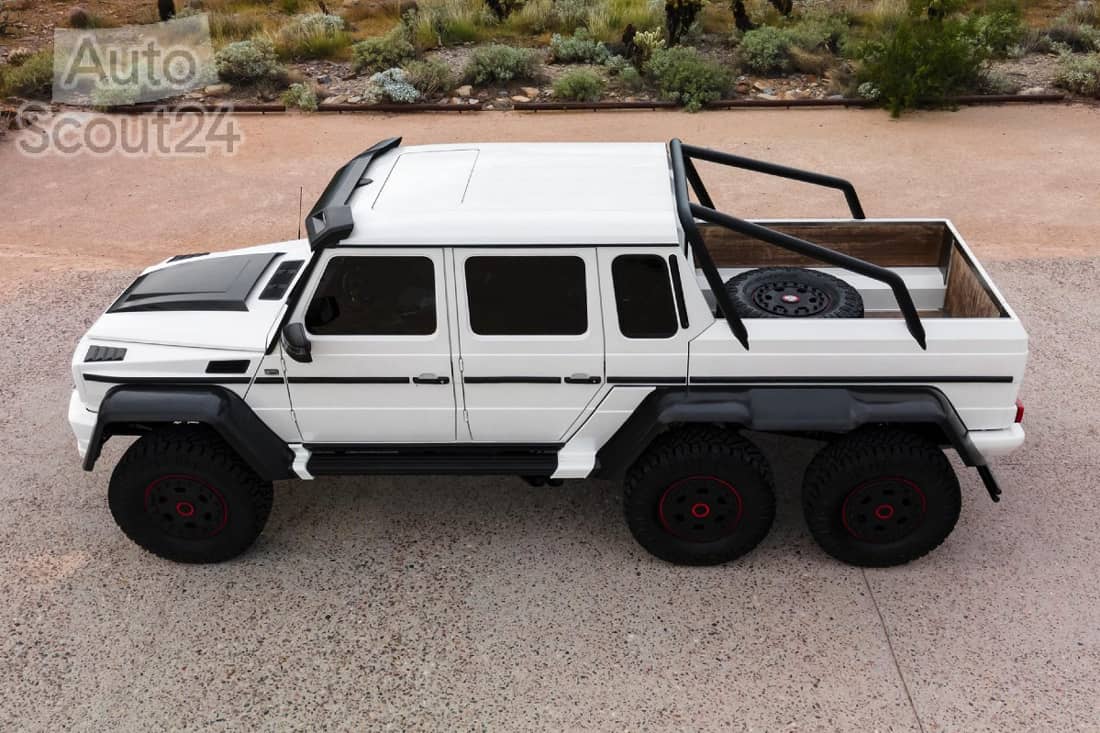 Este Mercedes G63 6x6 'tocado' por Brabus está a la venta: ¿lo vale?