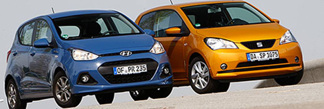 Comparativa: Hyundai i10 Vs Seat Mii – No tan pequeños
