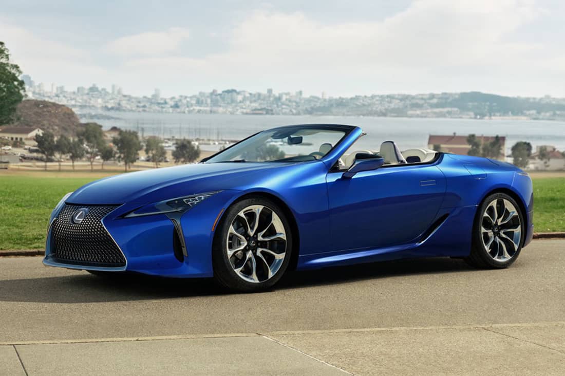 Lexus LC500 Cabrio: lo conocemos en persona