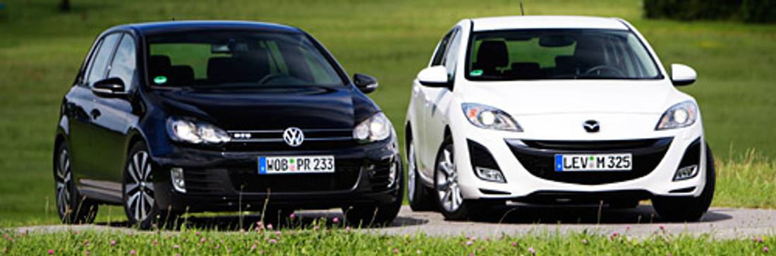 Comparativa: VW Golf GTD vs