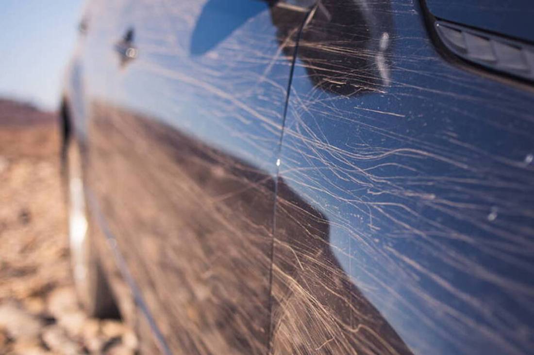 Rayaduras, óxido y problemas en la pintura del coche