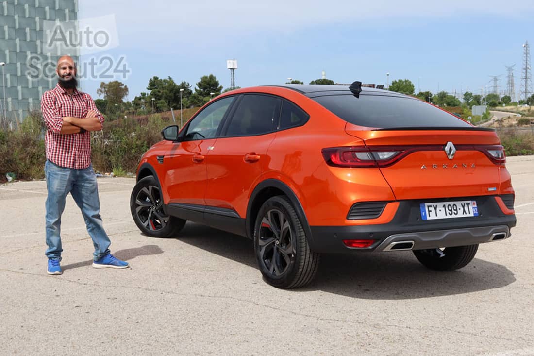 Primera prueba del Renault Arkana E-TECH: caminos inexplorados - AutoScout24