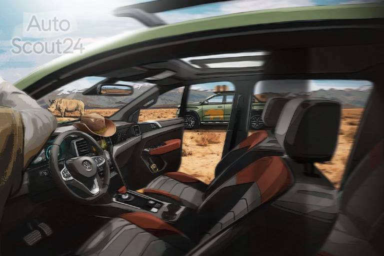 Así será la nueva Volkswagen Amarok 2022