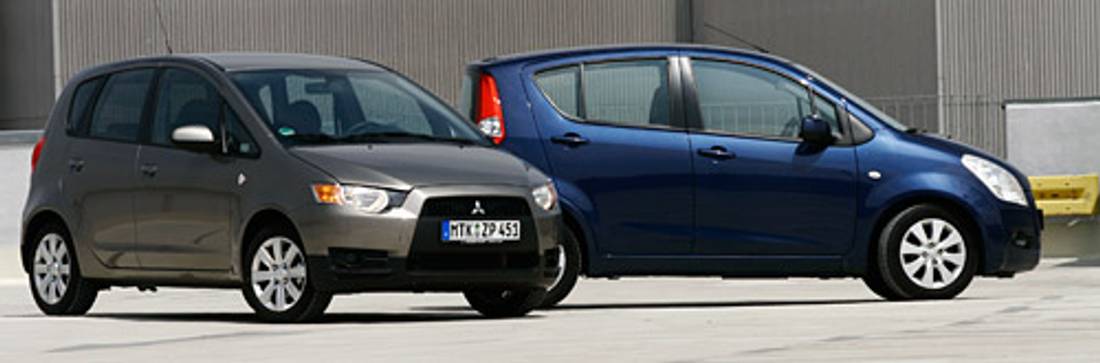 Comparativa: Mitsubishi Colt Vs