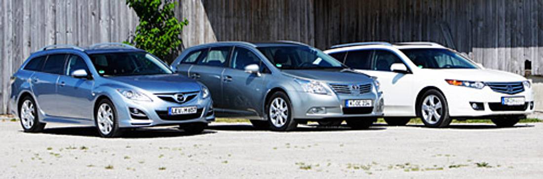 Comparativa: Honda Accord Tourer vs