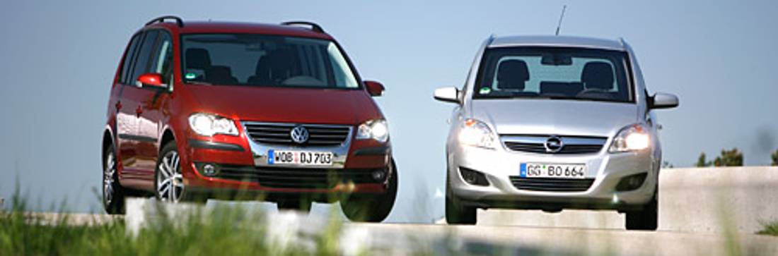 Comparativa: Opel Zafira CNG Turbo vs