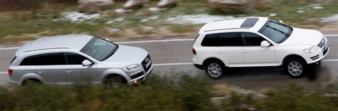 Comparativa: Volkswagen Touareg Vs Audi Q7 – Una carrera infinita