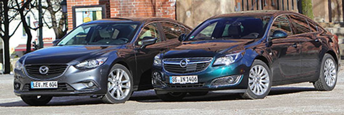 Comparativa: Mazda 6 Vs
