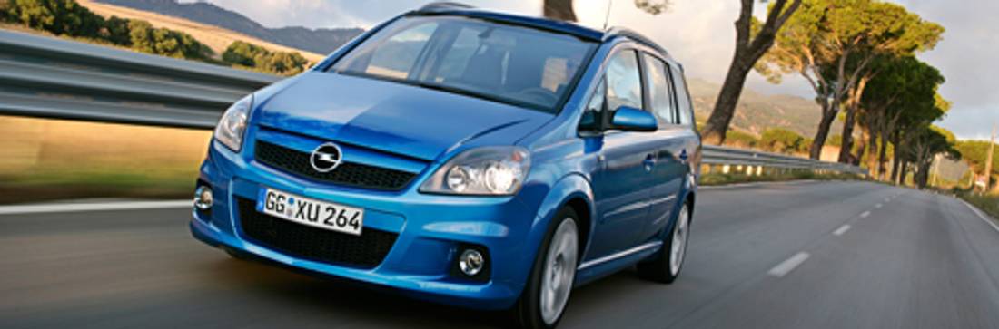 Prueba: Opel Zafira OPC (2005) – Otra demostración de fuerza