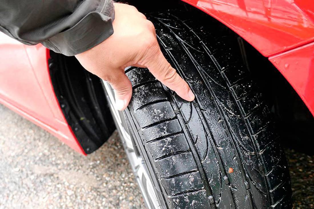 Desgaste de los neumáticos