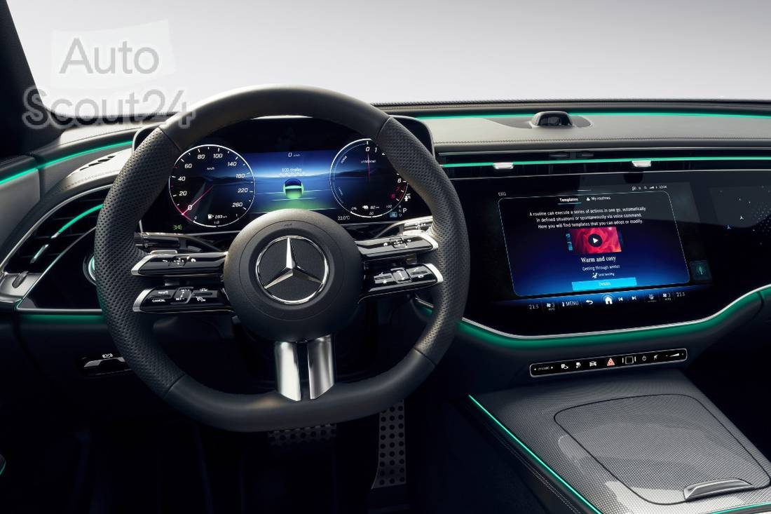 Mercedes adelanta el interior de la próxima Clase E