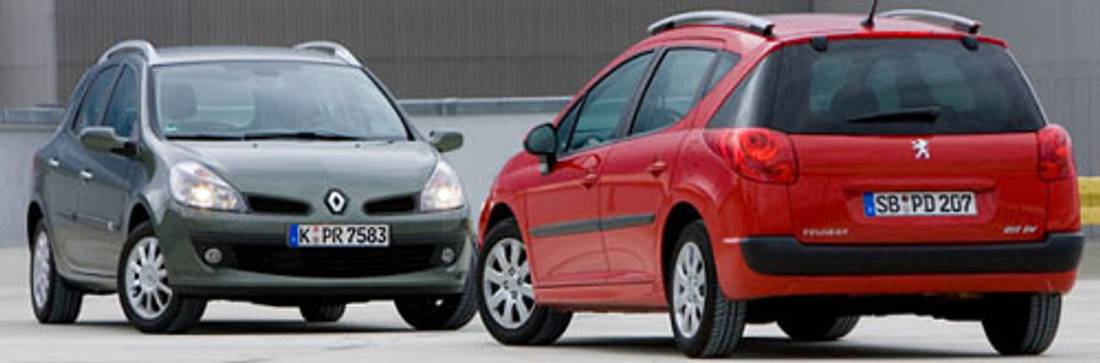 Comparativa: Renault Clio Grandtour vs