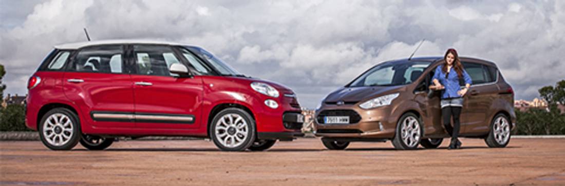 Comparativa: Fiat 500L vs Ford B-Max – Los últimos en llegar