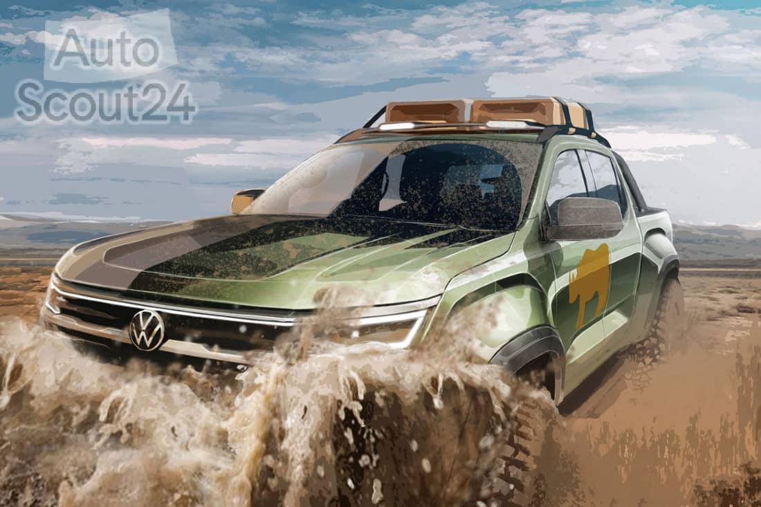 Así será la nueva Volkswagen Amarok 2022