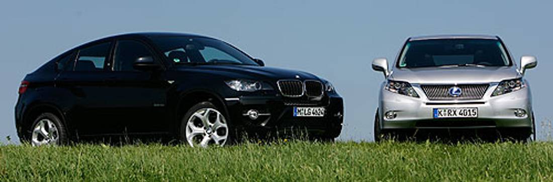 Comparativa: BMW X6 vs