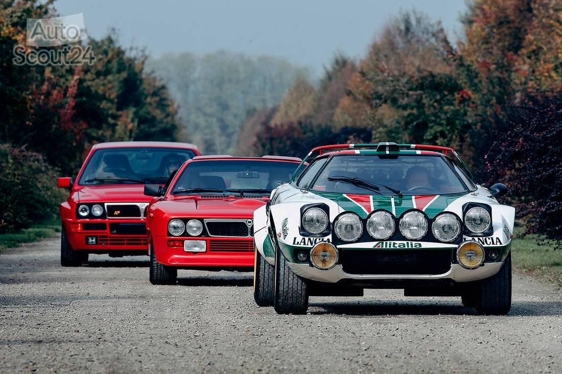 LanciaStratosLivreaAlitalia,LanciaDeltaHFIntegrale,Lancia037Stradale