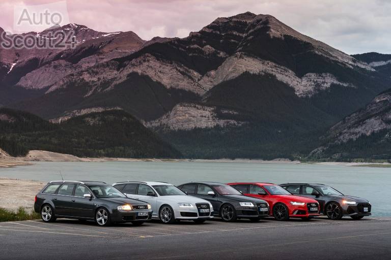 Repaso a las cuatro generaciones del Audi RS6