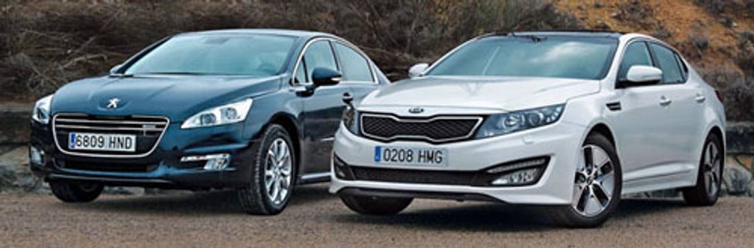 Comparativa: Peugeot 508 Hybrid Allure vs