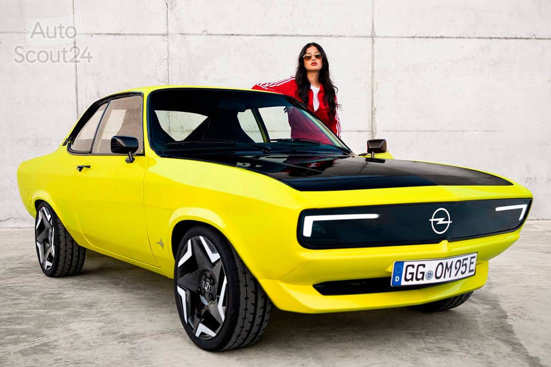 Opel Manta GSe ElektroMOD 2021 Concept car (1)