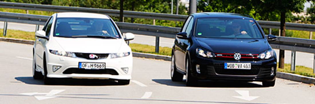 Comparativa: Honda Civic Type R vs