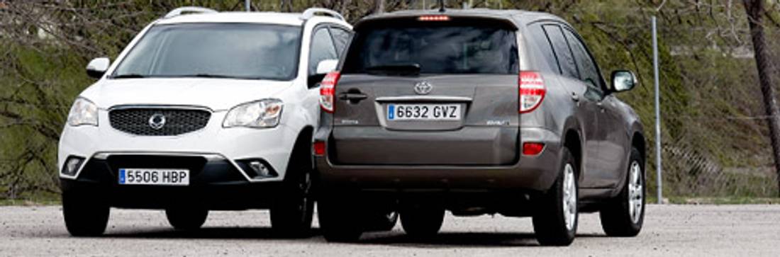 Comparativa: Ssangyong Korando Vs