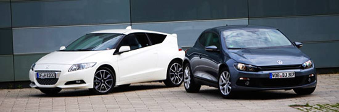 Comparativa: Honda CR-Z vs